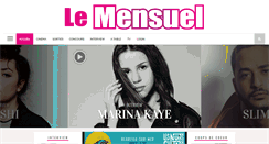 Desktop Screenshot of le-mensuel.com